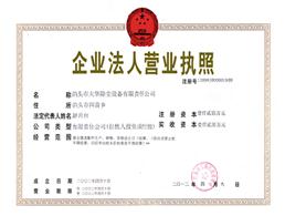 大华除尘营业执照